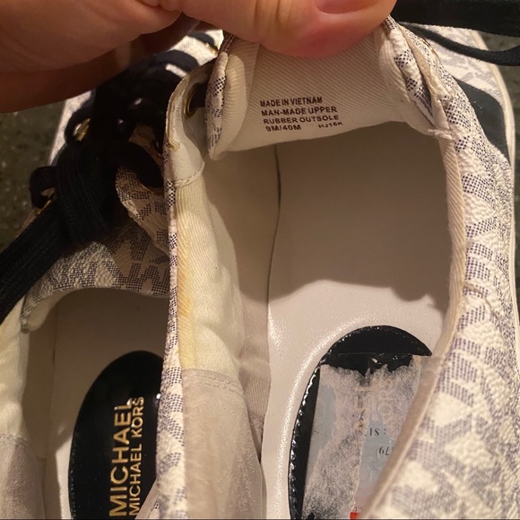 🎆 Michael Kors Keaton Lace Up Low Top Size… - Picture 7 of 10